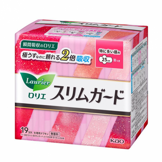 KAO Laurier Sanitary Pads 25cm 19 Pieces