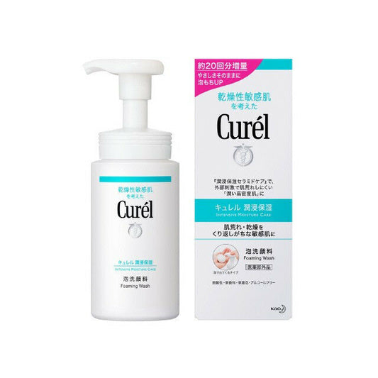 Curél Intensive Moisture Care Foaming Face Wash – 150 ml