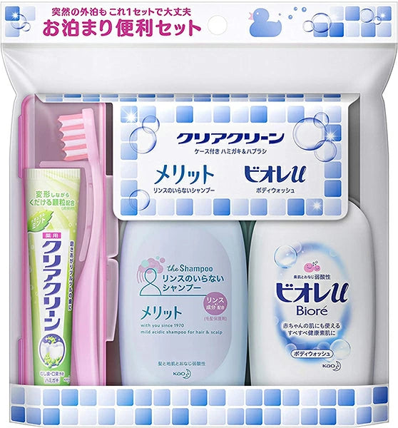 KAO Clear Clean Travel Oral Care Set