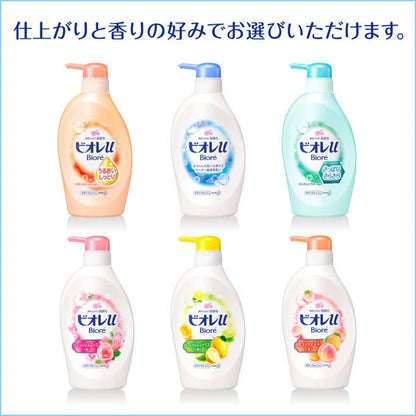 Biore U Moisturizing Body Wash Sweet Peach Scent 480ml