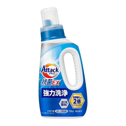 KAO Attack Antibacterial EX Super Clean Laundry Detergent Blue 750g