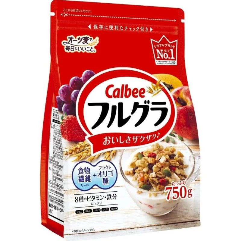 Calbee Frugra Original Granola with Nuts 750g