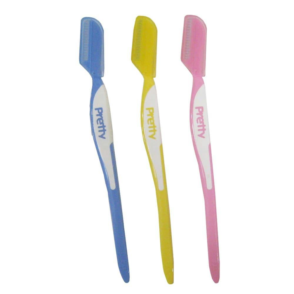 KAI Pretty Eyebrow Razor L 3pcs