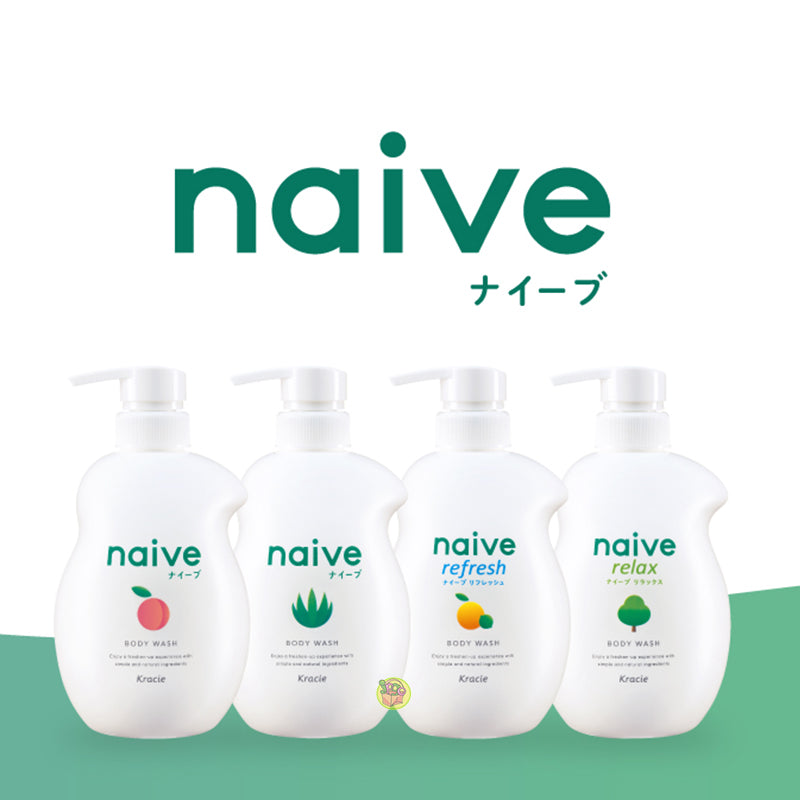 KRACIE NAIVE Moisturizing Body Wash 530ml