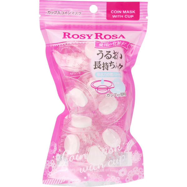 ROSY ROSA COIN MASK WITH CUP 12PCS