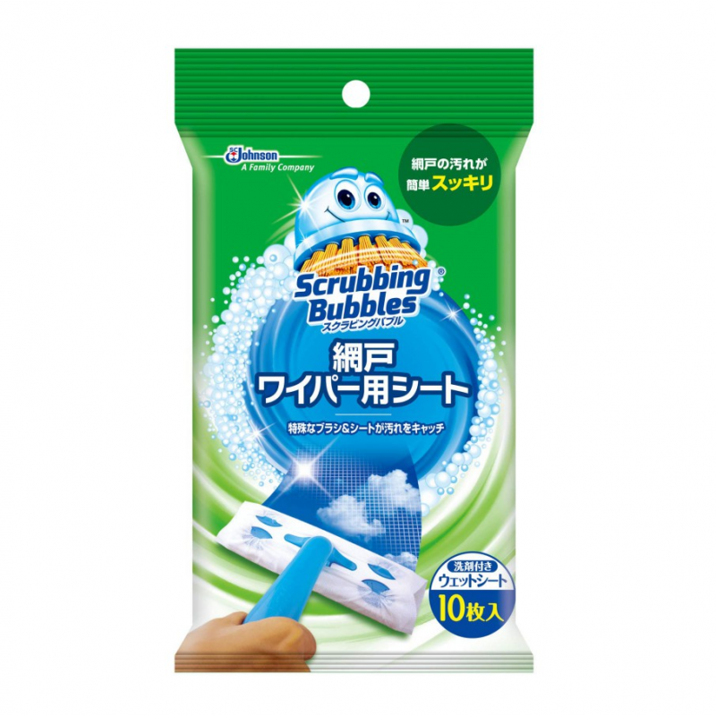 Scrubbing Bubbles Screen Door Wiper Refills 10pcs