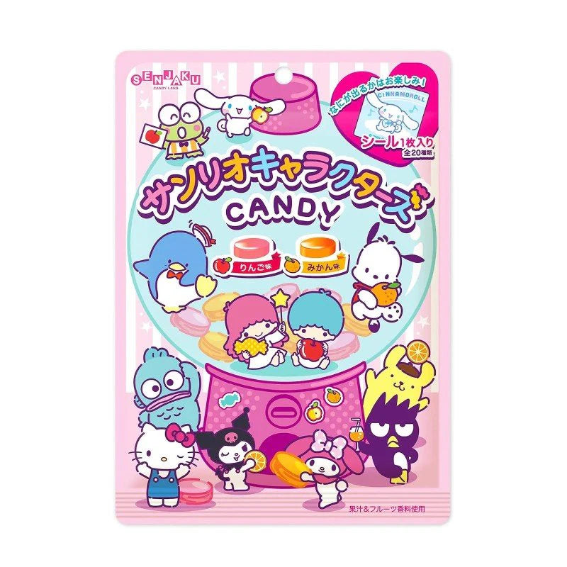 Sanrio Characters Fruit Candy – Apple & Mandarin, 50 g
