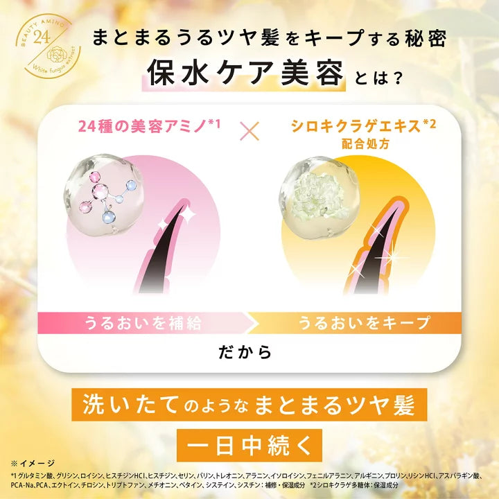 LUX Bath Glow Kinmokusei Shampoo & Treatment Set 400g + 400g