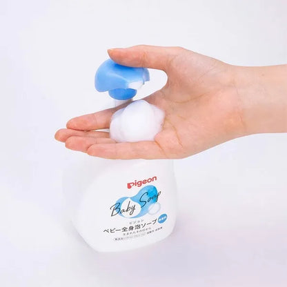 PIGEON Baby Full Body Foam Soap Fragrance-Free 500ml