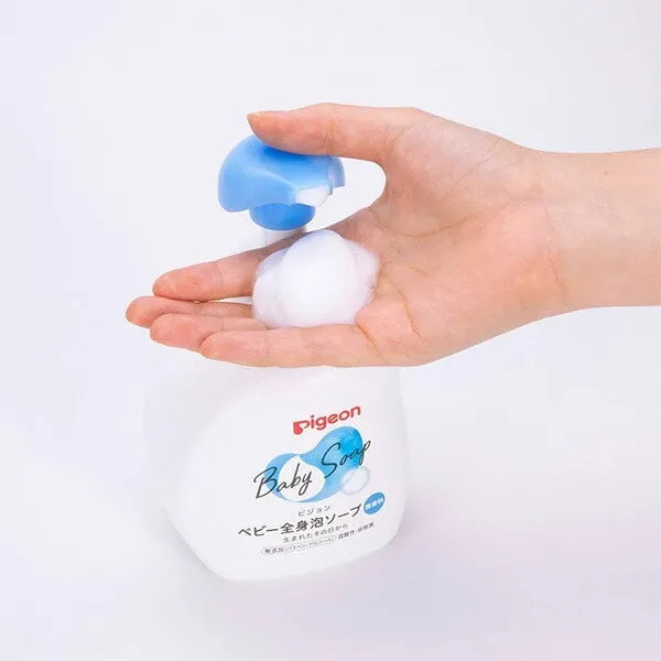 PIGEON Baby Full Body Foam Soap Fragrance-Free 500ml