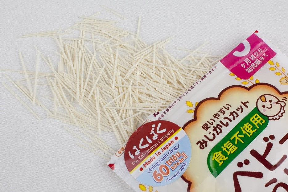 Hakubaku Baby Somen Salt-Free Noodles 100g 5M+