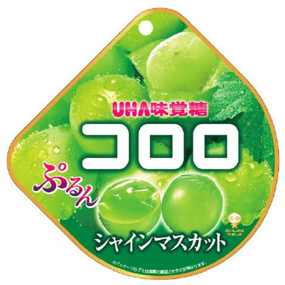 UHA Kororo Shine Muscat Juicy Gummy Candy – 48 g