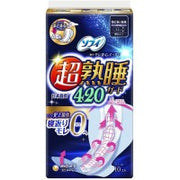 SOFY Super Deep Sleep Wide G420 Night Pads 42cm 10pcs