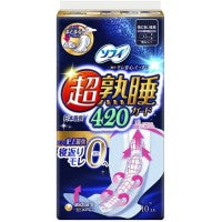 Sofy Super Deep Sleep Wide G420 Night Pads With Wings 42 Cm 10-Pack
