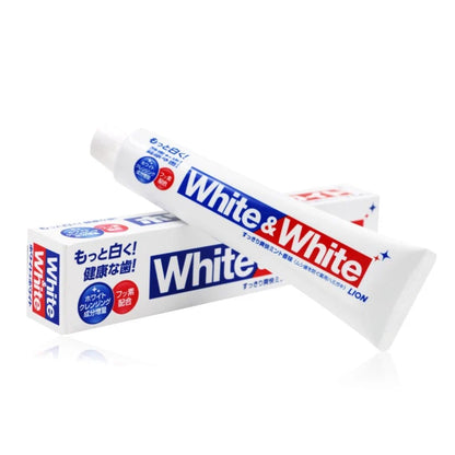 LION White & White Toothpaste 150g