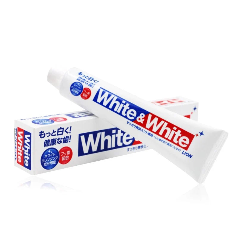 LION White & White Toothpaste 150g