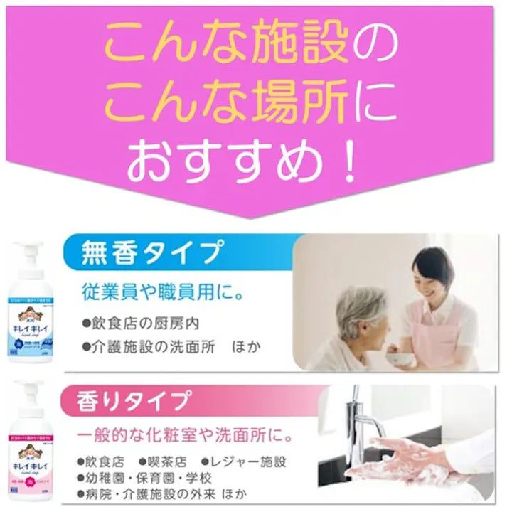 LION KireiKirei Medicated Foaming Hand Soap Pro Citrus 550ml