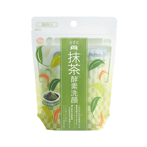 PDC WAFOOD UJI MATCHA ENZYME FACE WASH 30 PACKETS