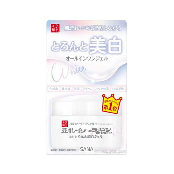 SANA Nameraka Honpo Medicated Brightening All-In-One Gel 100g