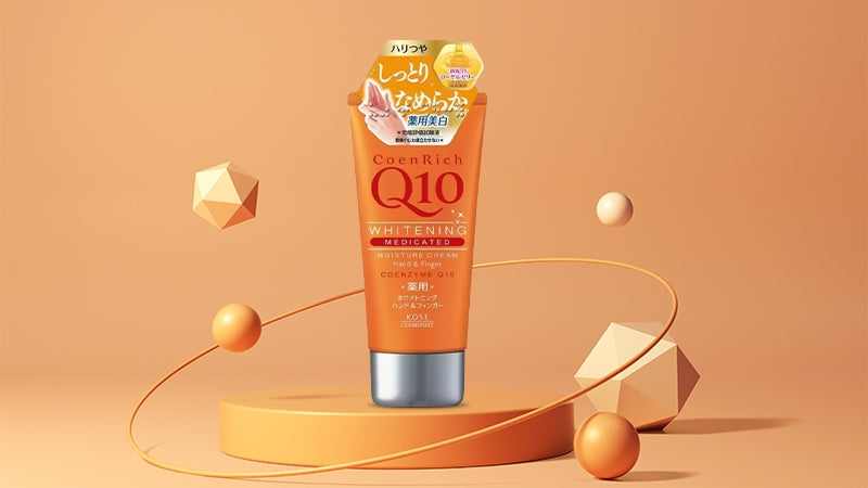 Kose CoenRich Q10 Whitening Medicated Hand Cream – 80 g