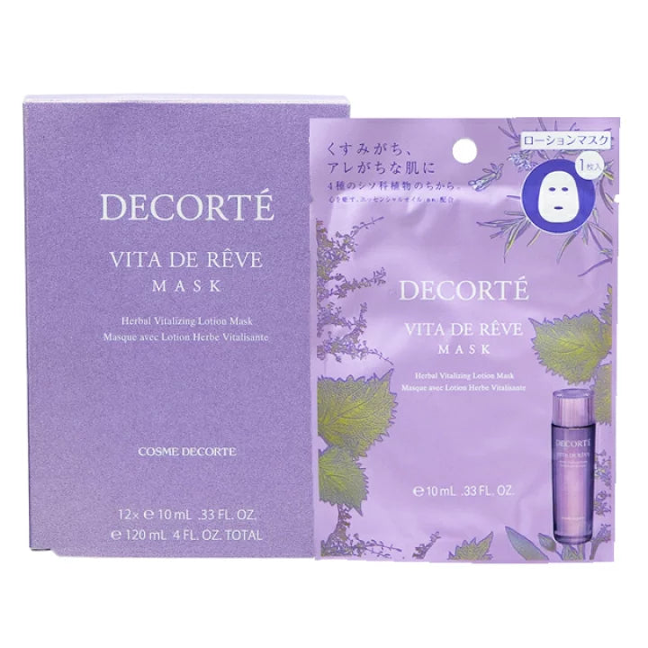 【Pre-order】DECORTE VITA DE REVE MASK 12PCS