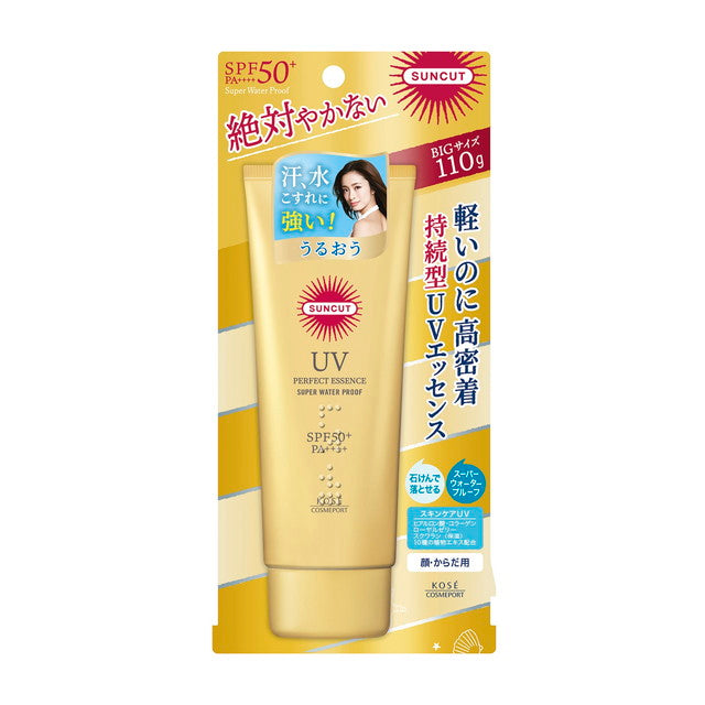KOSÉ Cosmeport SunCut Perfect UV Essence SPF50+ / PA++++ – 110g
