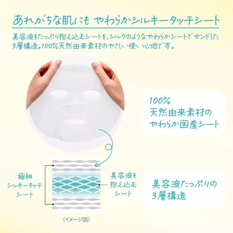 KOSE CLEAR TURN Gomenne Suhada Blemish Care Mask 7 Sheets