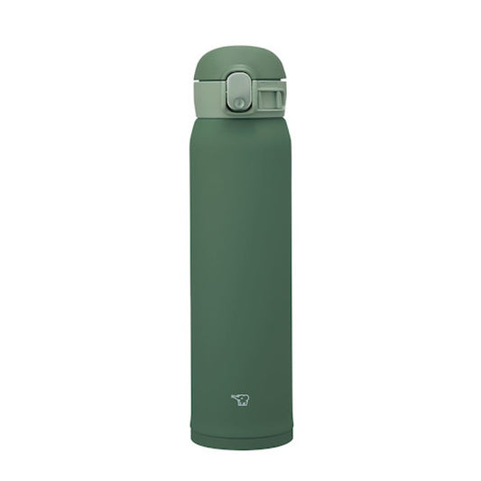 Zojirushi one-touch stainless steel mug 600ML avocado green（象印一键式不锈钢马克杯600ML 牛油果绿