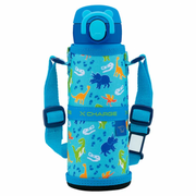 ZOJIRUSHI Kids Vacuum Mug 480ml Dinosaur Blue