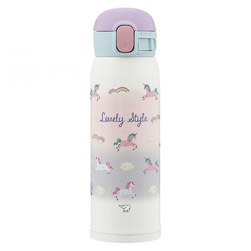 Zojirushi Vacuum Insulated Bottle – Unicorn Design (480 mL)