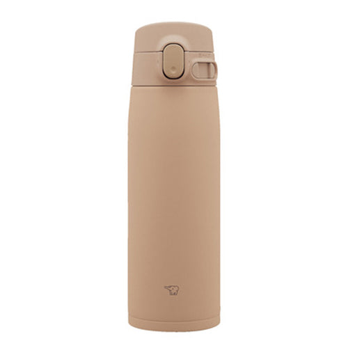 Zojirushi One Touch Stainless Steel Mug 600ML Khaki（象印一键式不锈钢马克杯600ML 卡其色