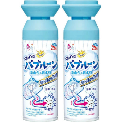 Earth Rakuhapi Mach Foam Bubble Sink Drain Cleaner 200ml