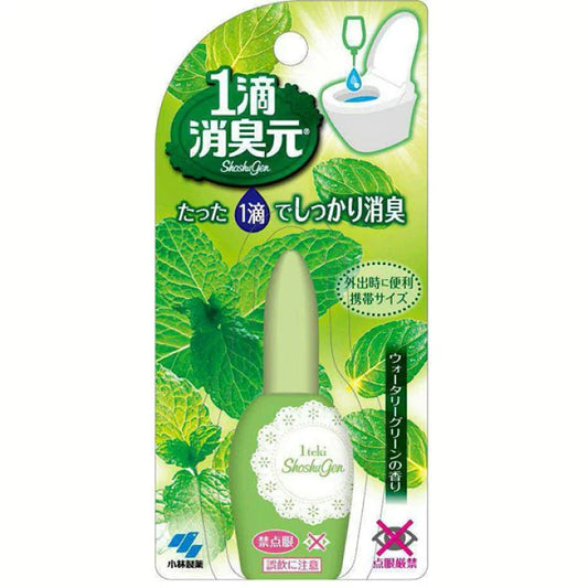 KOBAYASHI One-Drop Deodorizer For Toilet  （Green） 20ml（小林制药一滴消臭元 厕所除味 绿色 ）