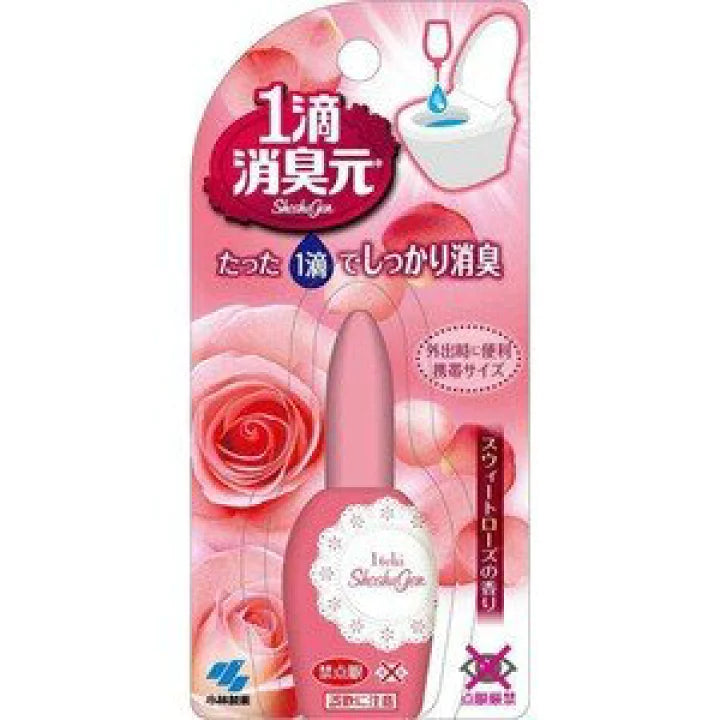 KOBAYASHI One-Drop Deodorizer For Toilet （Pink）20ml（小林制药一滴消臭元 厕所除味 粉色 20ml