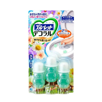 Kobayashi Bluelet Decoral Toilet Gel Petals-(3 pieces)