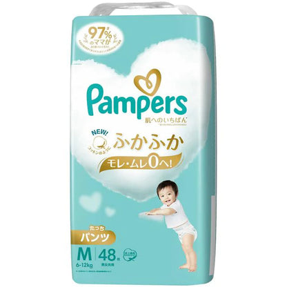 PAMPERS Premium pants Size M （6-11KG）48PK（Pampers 帮宝适拉拉裤 M码 48枚/包