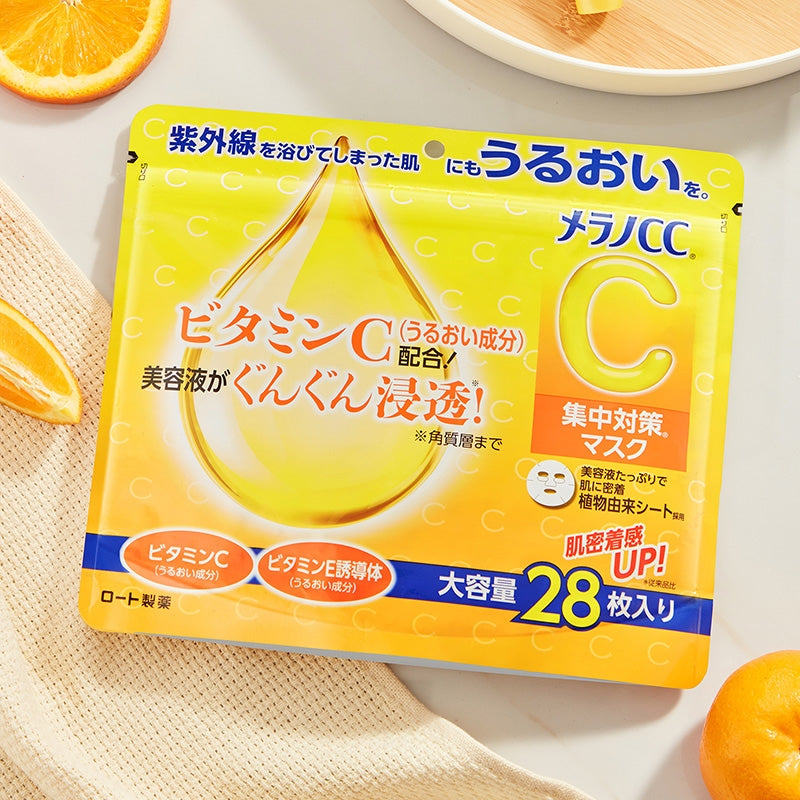 ROHTO Melano CC Intensive Care Mask 28 Sheets