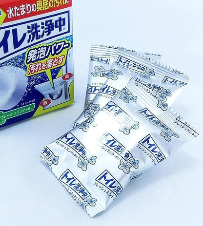 KOBAYASHI Bluelet Toilet Bowl Cleaning Tablets Fresh Mint 3pcs