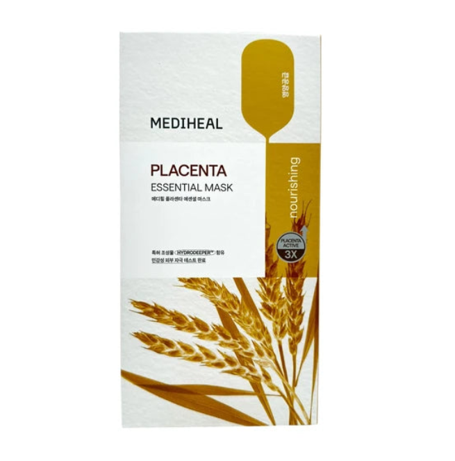 MEDIHEAL Barley Sprout Nutrition Firming Sheet Mask 10Pcs