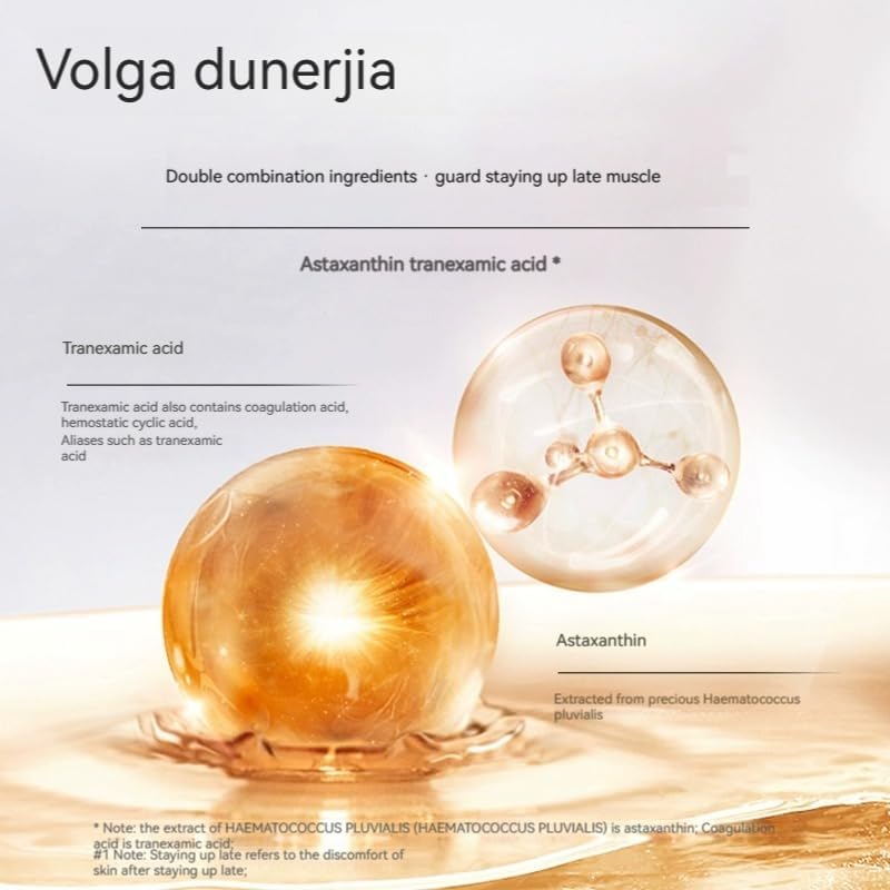 VOOLGA Astaxanthin Tranexamic Acid Mask 5pcs
