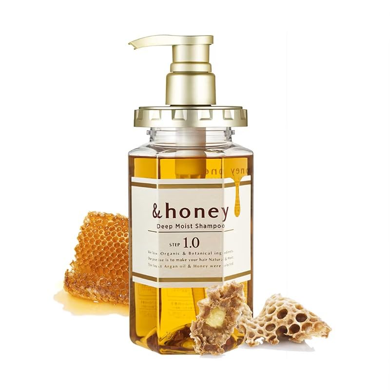 &honey Deep Moist Shampoo 1.0 Peony Honey 440ml