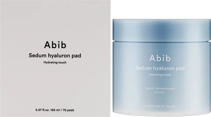 Abib Sedum Hyaluron Pad Hydrating Touch 165ml / 75 Pads