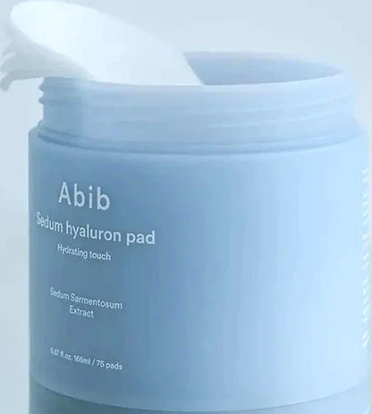 Abib Sedum Hyaluron Pad Hydrating Touch 165ml / 75 Pads