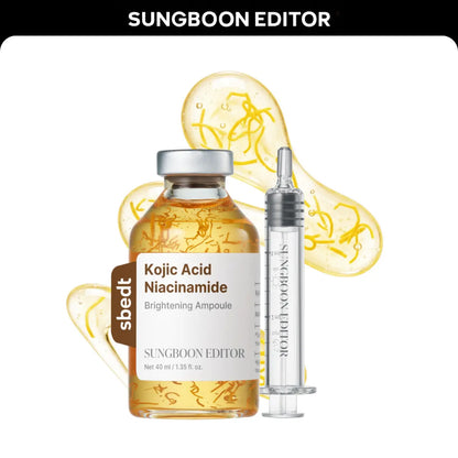 Sungboon Editor Kojic Acid Niacinamide Brightening Ampoule 40ml