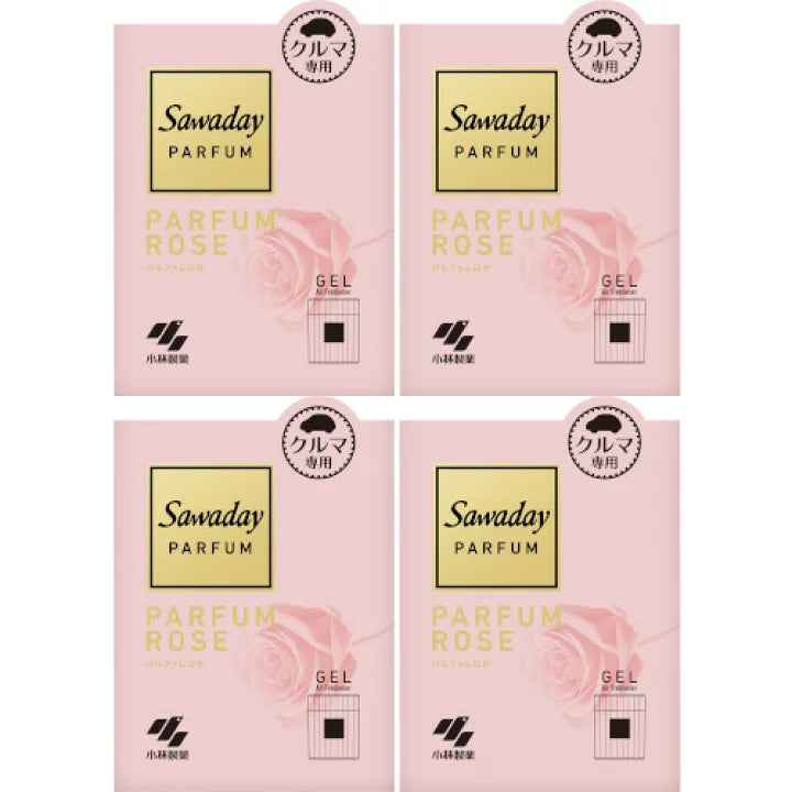 Sawaday Car Gel Air Freshener – Rose Scent – 110ml