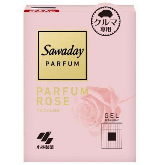 Sawaday Car Gel Air Freshener – Rose Scent – 110ml