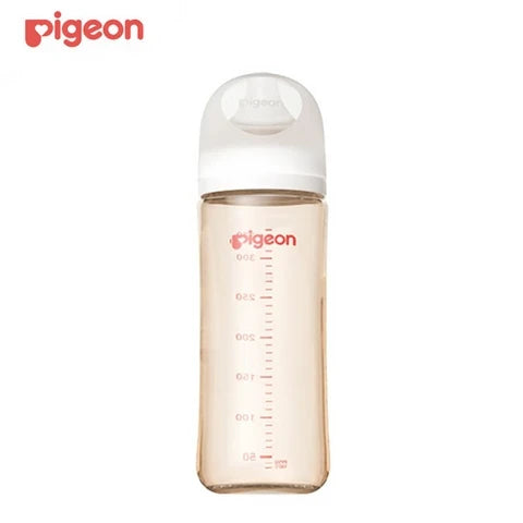 PIGEON Glass Baby Bottle Natural Feeling 3rd Generation 330ML (L) Over 6 Months