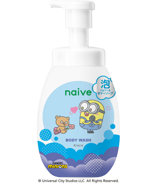 NAIVE Foaming Body Wash ¨C Limited Minions Edition ¨C 600ml