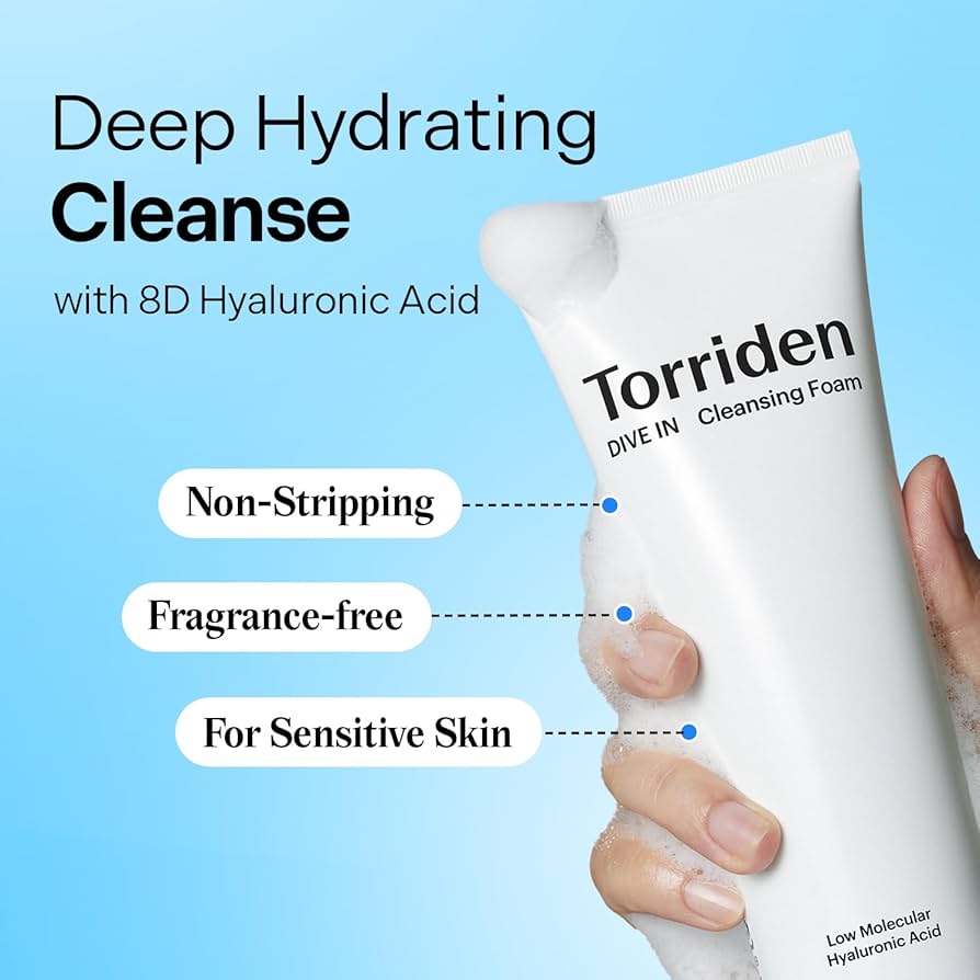 TORRIDEN DIVE-IN Hyaluronic Acid Cleansing Foam 150ml