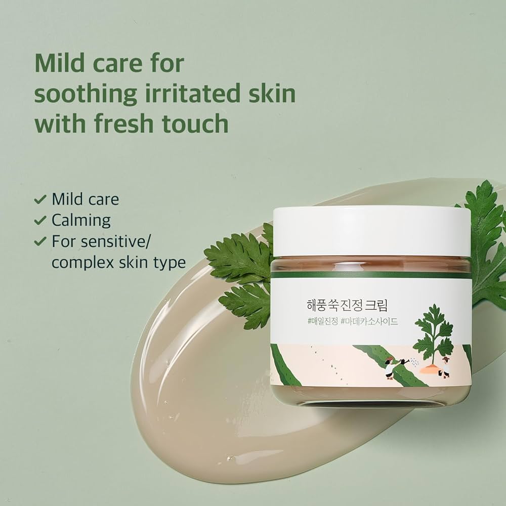 Round Lab - Mugwort Calming Cream 80ml